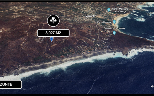 Terreno en venta Mazunte 3,027m2