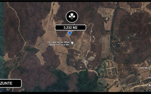 Terreno en venta Mazunte 3,232m2